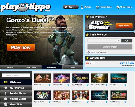 Latest Playhippo Casino Bonus Codes